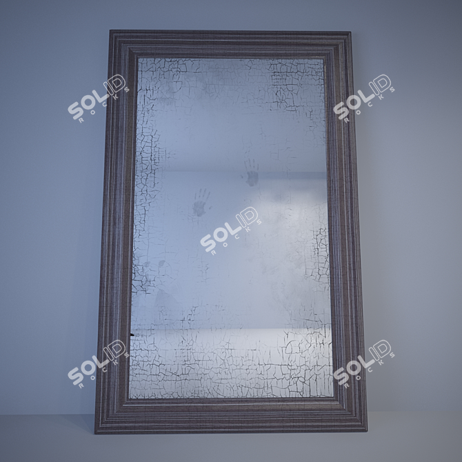 Vintage GIANFRANCO FERRE Mirror 3D model image 2