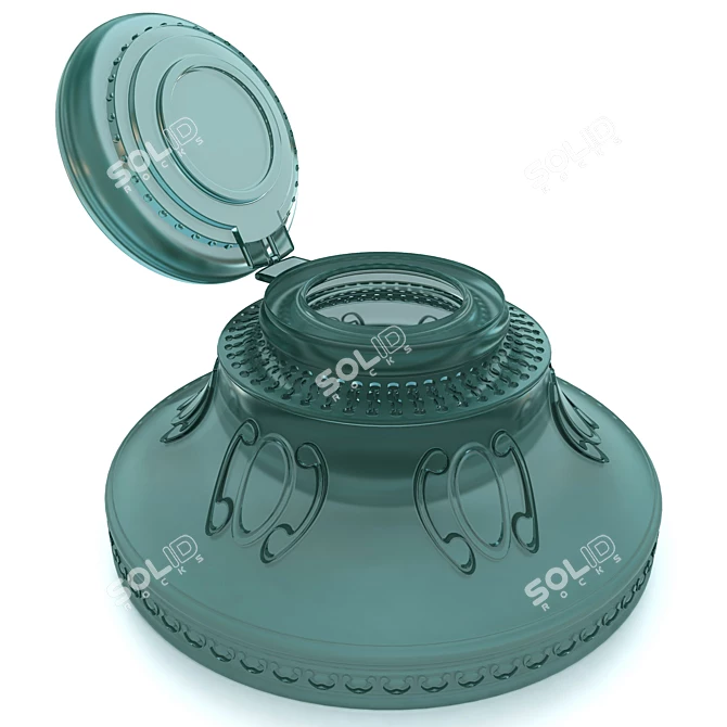 Elegant Pen and Ink Set 3D model image 3