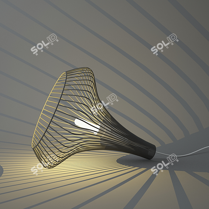 Zed Ciel Modern Desk Lamp 3D model image 2