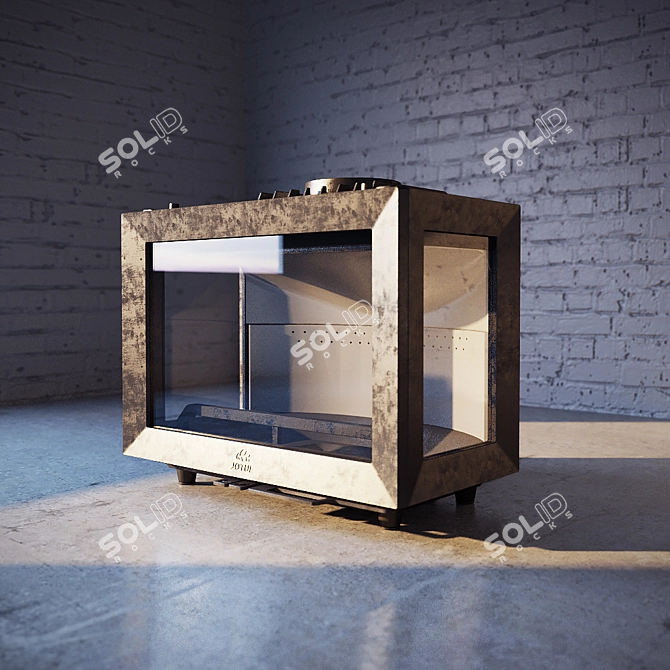 Cozy and Sophisticated Jøtul I 520 FRL 3D model image 2