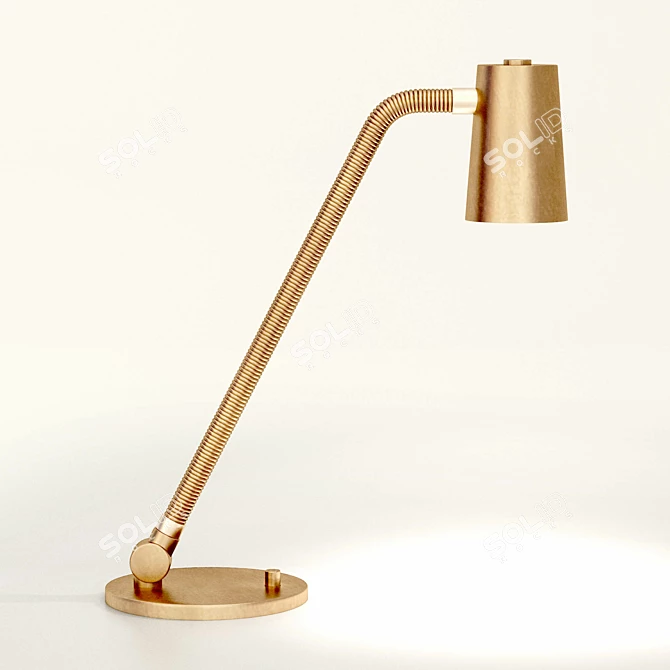 Contardi Up Bronze Table Lamp 3D model image 2
