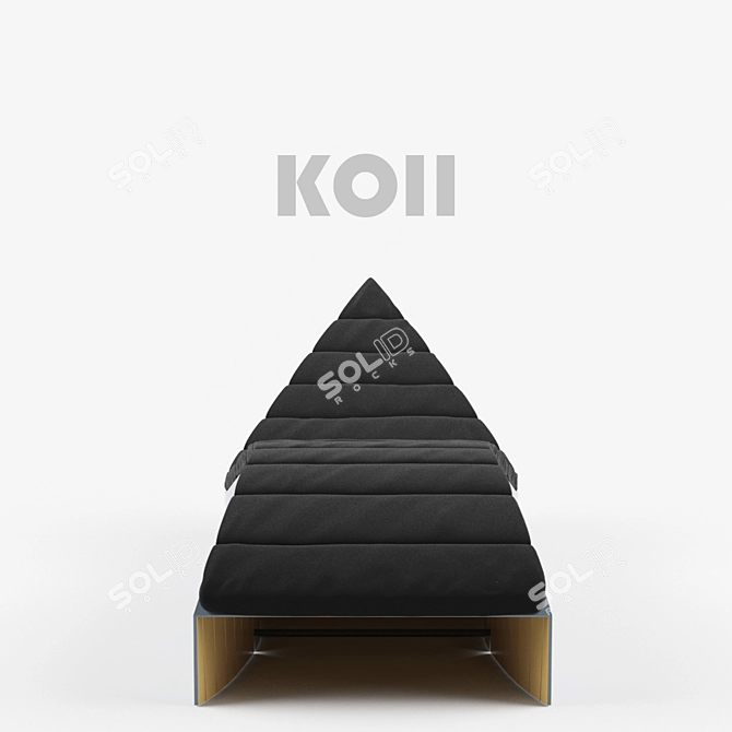 ErgoLoung KOII: Comfortable, Durable, Stylish 3D model image 2