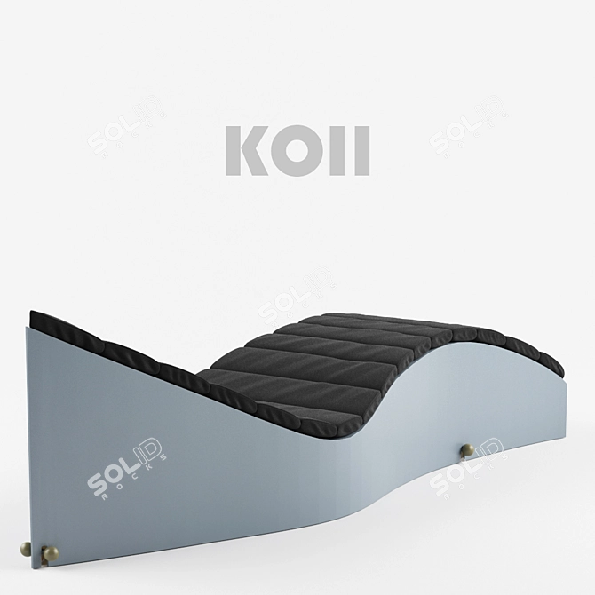 ErgoLoung KOII: Comfortable, Durable, Stylish 3D model image 3