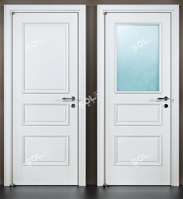 Burano Barausse Doors: Corona & Vray | Max 2011 File 3D model image 2