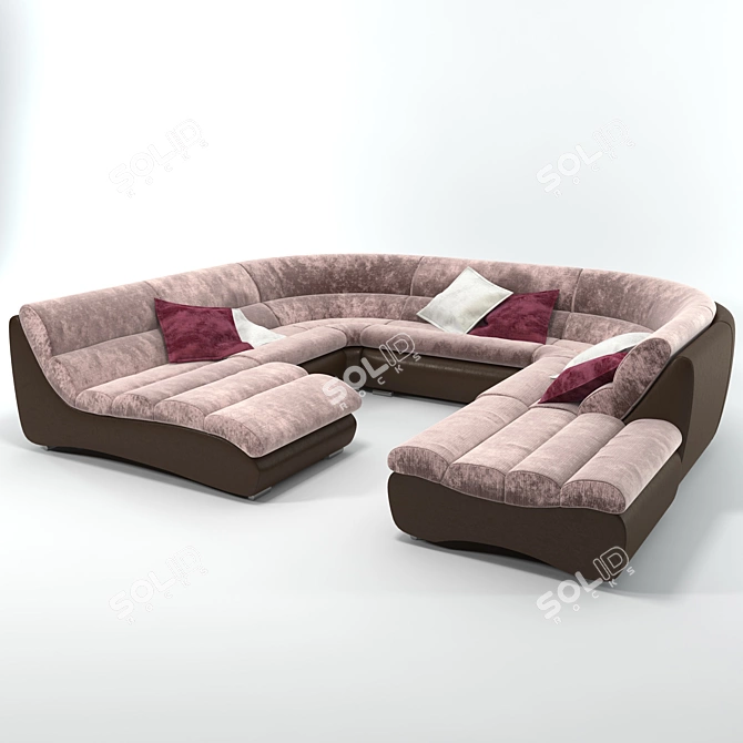 Lunar Sofa 3D model image 1