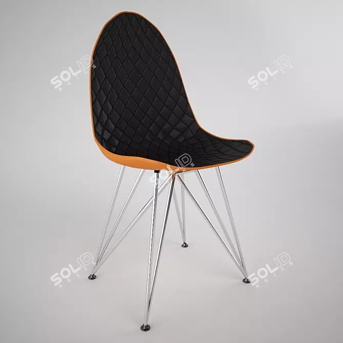 Racing-inspired Formula Chair 3D model image 1