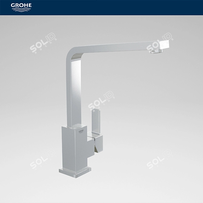 Grohe BauMetric Mixer 3D model image 1