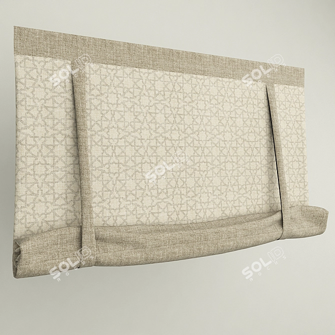 Roller Blinds 3D model image 1