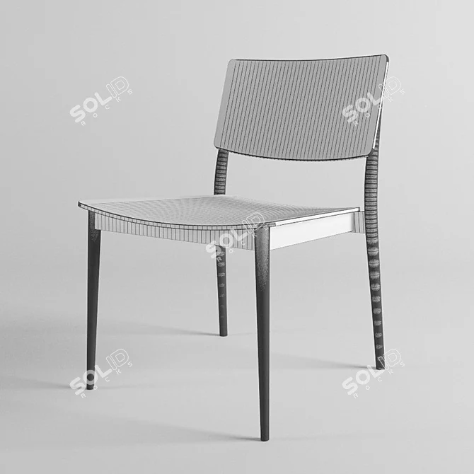 Comfortable Chair, Andreu World 3D model image 3