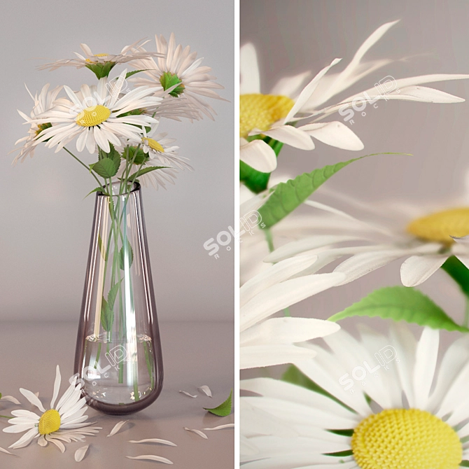 Ethereal Floral Wonders 3D model image 1