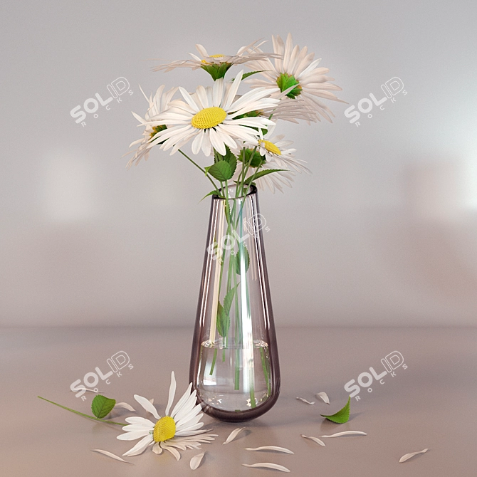 Ethereal Floral Wonders 3D model image 2