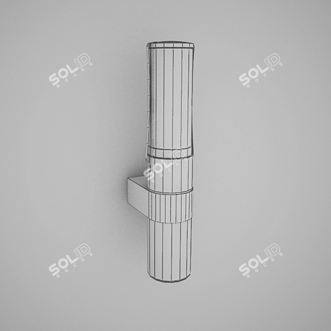 Modern German Big Nails Bra Pendant 3D model image 2