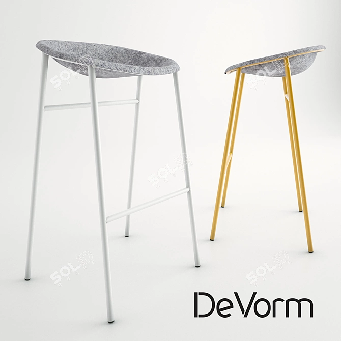 De Vorm Prod 2: Contemporary Design by Laurens van Wieringen 3D model image 1