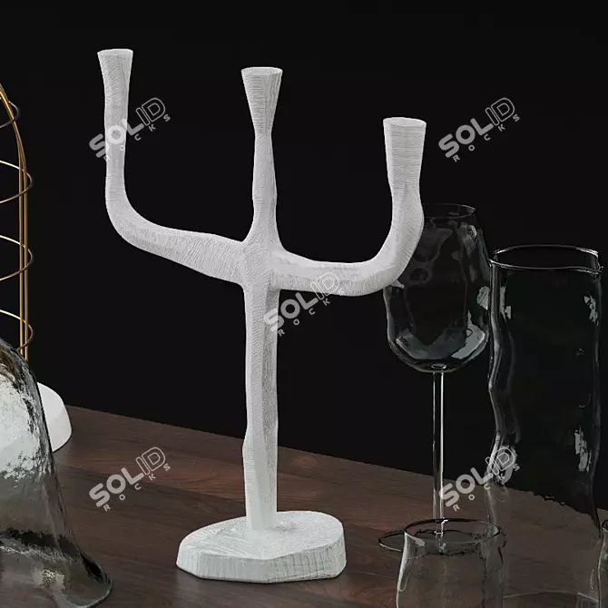 Designer Inspired Set: Molteni, Mackintosh & Glass 3D model image 3