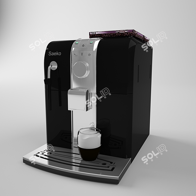 Saeko Coffee Machine 3D model image 1