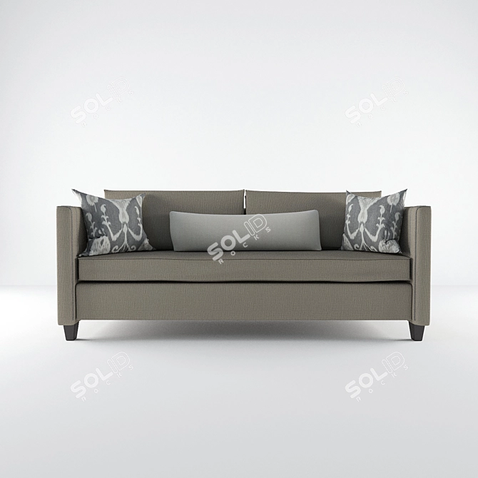 Contemporary Sofa 3D model image 2