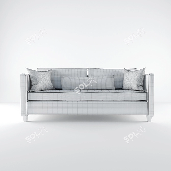 Contemporary Sofa 3D model image 3