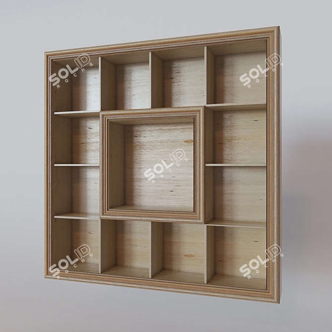 Volpi Shelf: 3D Model Kit 3D model image 1