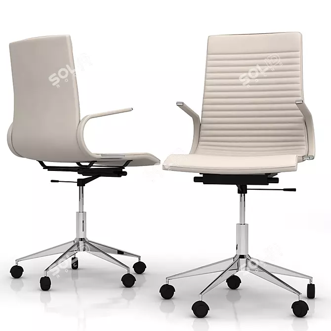 BoConcept Ferrara Chair: Sleek and Stylish Seating 3D model image 1