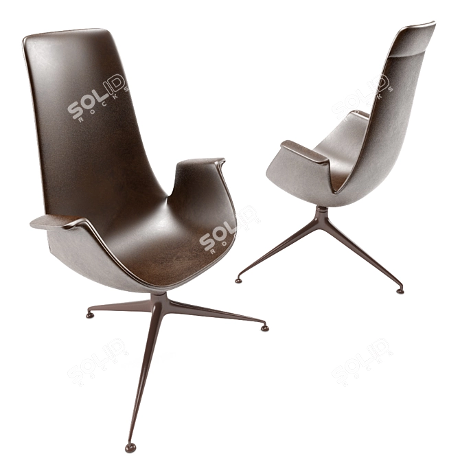 Cozy Comfort Armchair 3D model image 1