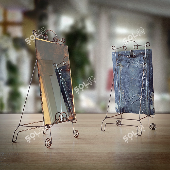 Vintage Reflective Beauty 3D model image 1