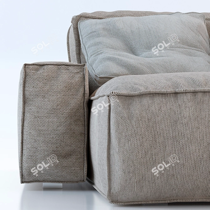 Elegant ISOLAGIORNO Sofa 3D model image 2