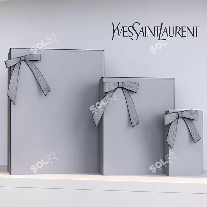 YSL Luxury Storage Solution 3D model image 2