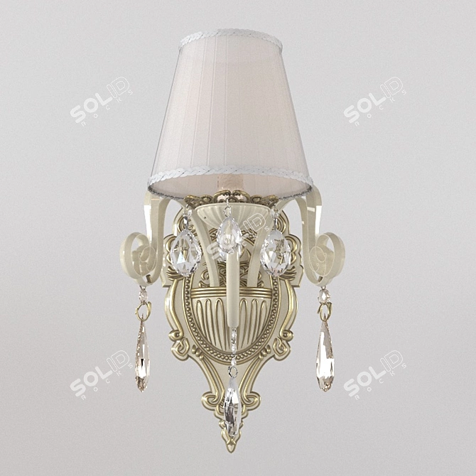 Classic Wall Sconces 3D model image 1