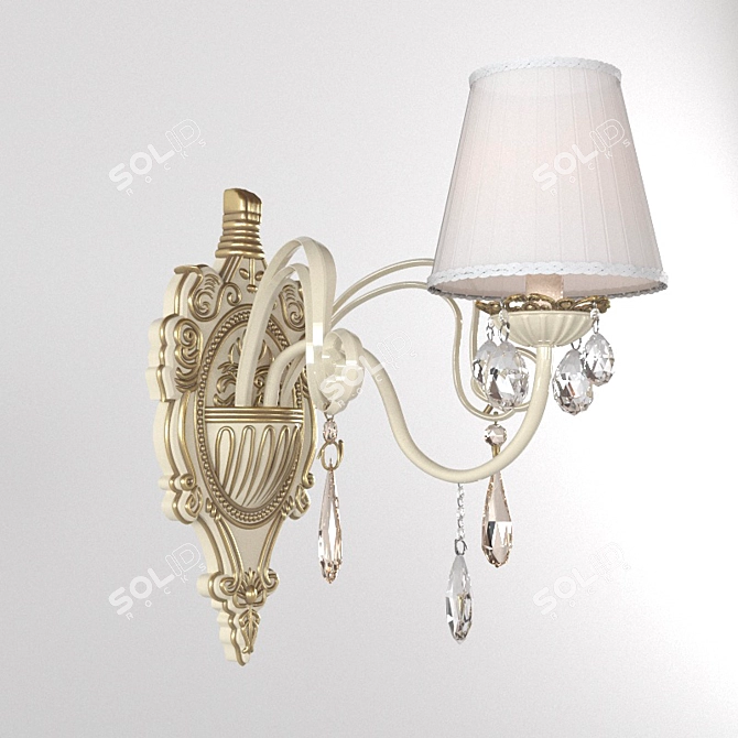 Classic Wall Sconces 3D model image 2