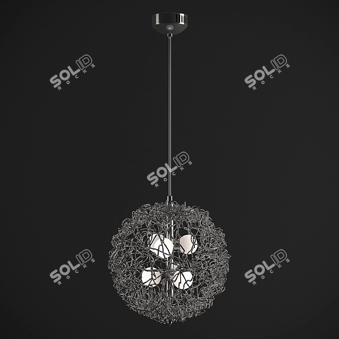 Yo-Yo Illumination: 30cm Diameter 3D model image 1