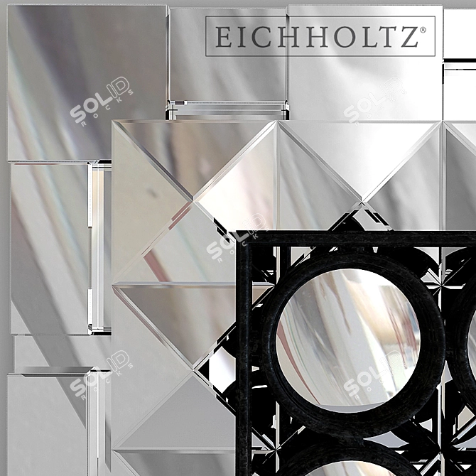 Elegant Eichholtz Mirrors Collection 3D model image 2