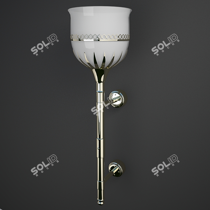 Luxury Wall Light - Burj Al Arab Hotel 3D model image 2