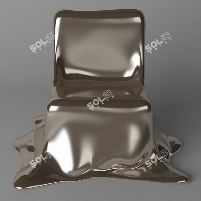 Modern Style Chair 3D model image 1