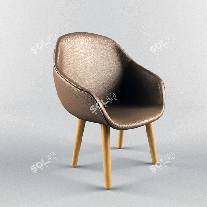 Modern Lounge Chair 3D model image 1