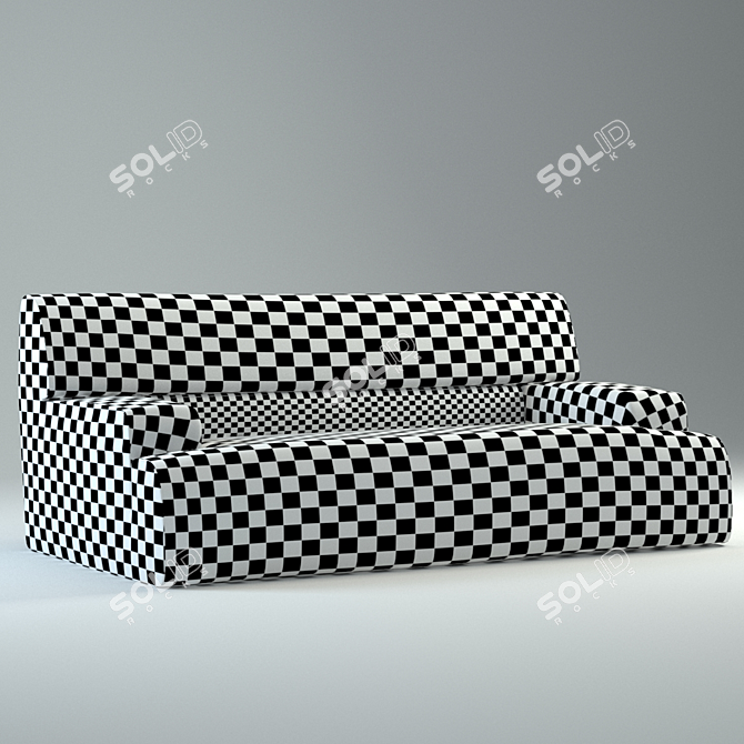 Modern 1200x1200 Tile: Rios 3D model image 3