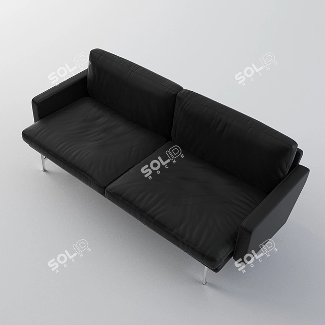 Minimalist Italian Design: Fritz Hansen Lissoni 3D model image 2