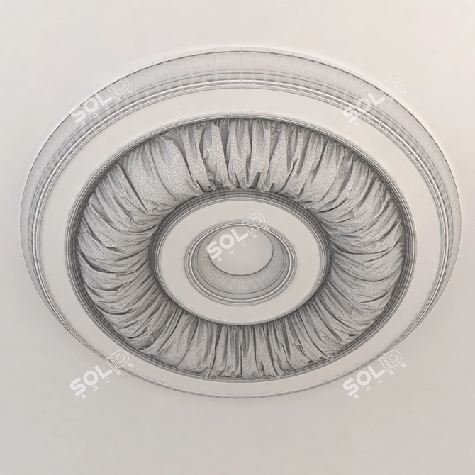 Ceiling Drapery | 4000mm Diameter 3D model image 3