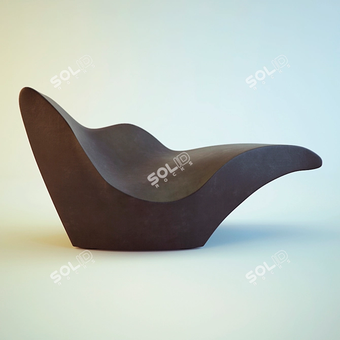 TOKYO-POP Dormeuse: Contemporary Comfort 3D model image 1