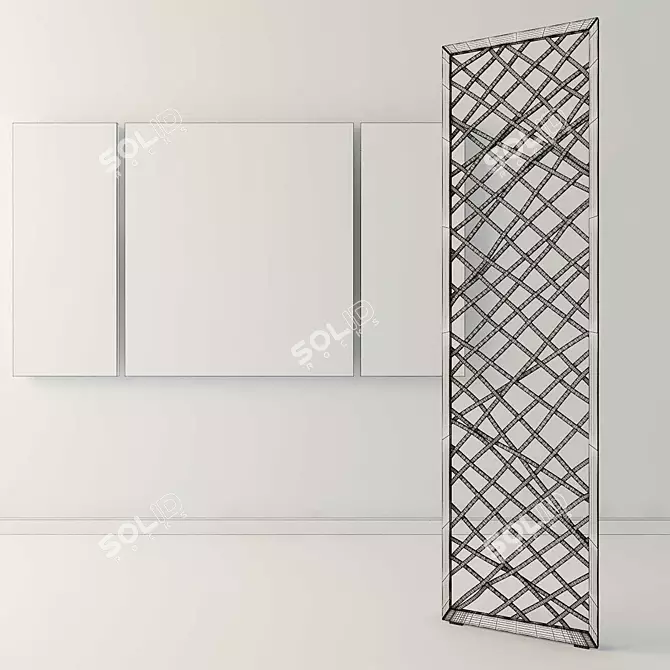 Ethnic Room Divider, 2012 3D model image 2