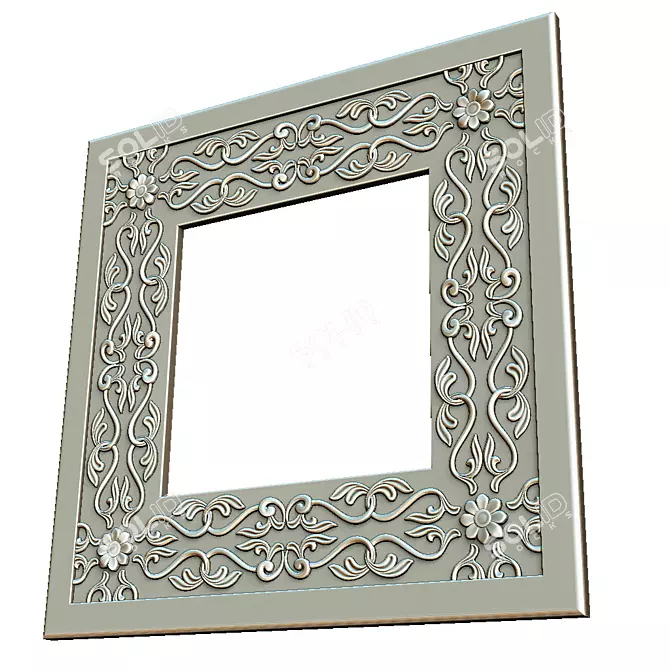 Ethnic Rama Frame 3D model image 1