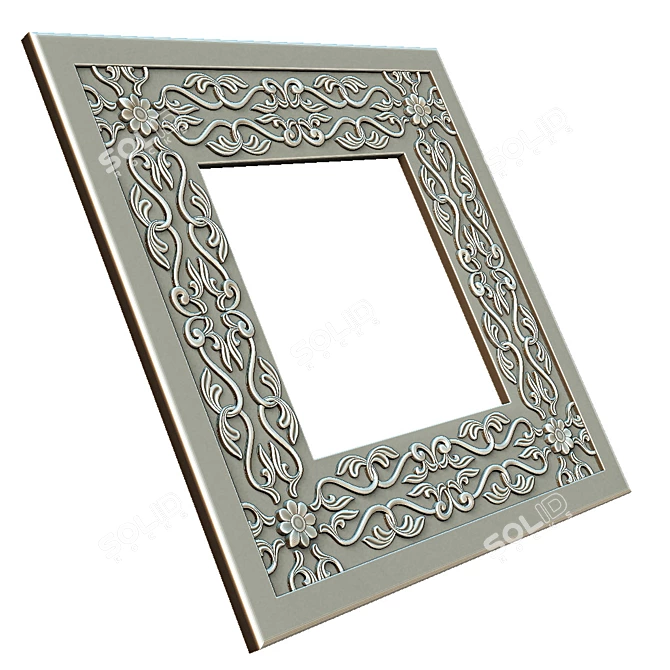 Ethnic Rama Frame 3D model image 2