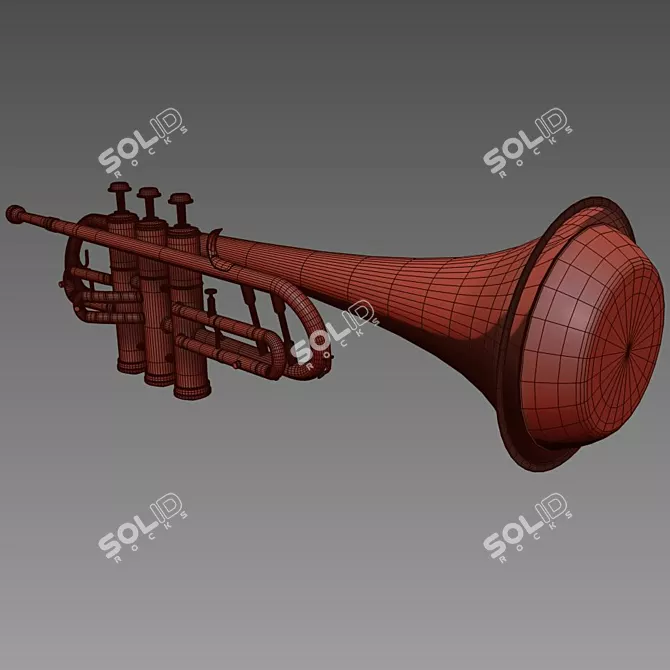 Title: Realistic Pipe Replica 3D model image 3