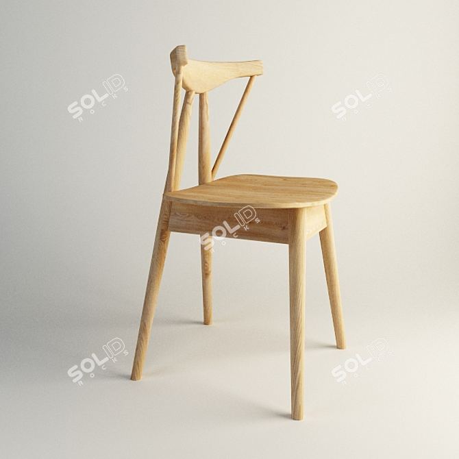 Rooted Comfort Chair by Customform 3D model image 3