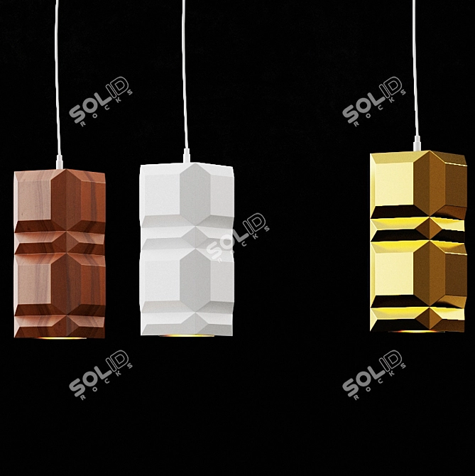 Luxury Furnishings Set by Lee Broom and Ecart 3D model image 3