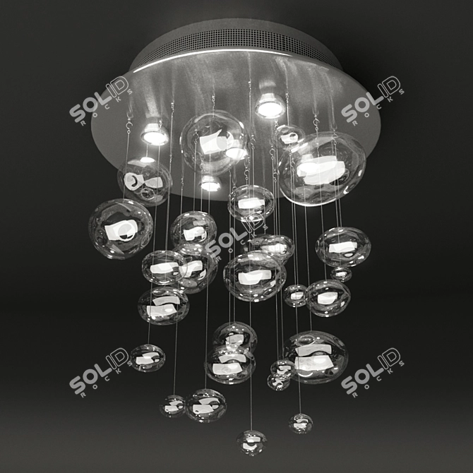 WOFI Ceiling Chandelier 3D model image 1