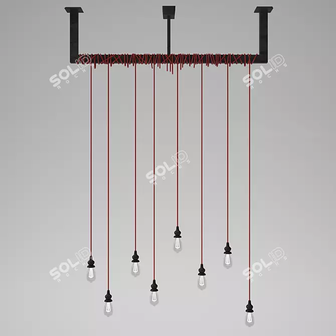 Artisan Handmade Fixture Set 3D model image 2