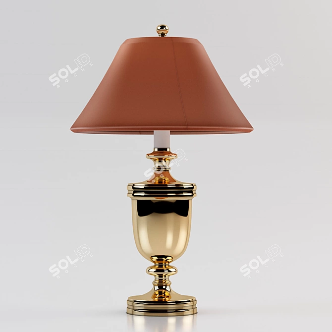 Visual Comfort Table Lamp 3D model image 2