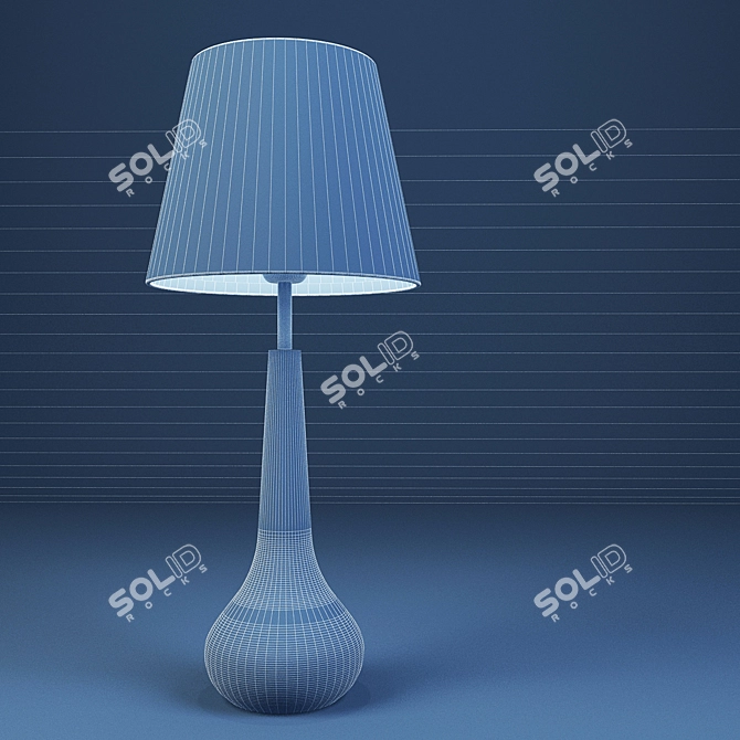 Minimalist Desk Lamp TAURUS 3D model image 2