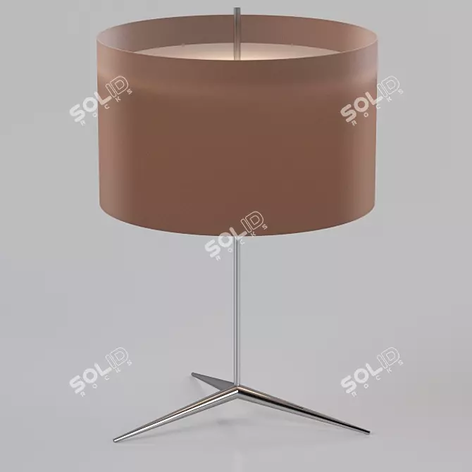 Stylish Desk Lamp 3D model image 1