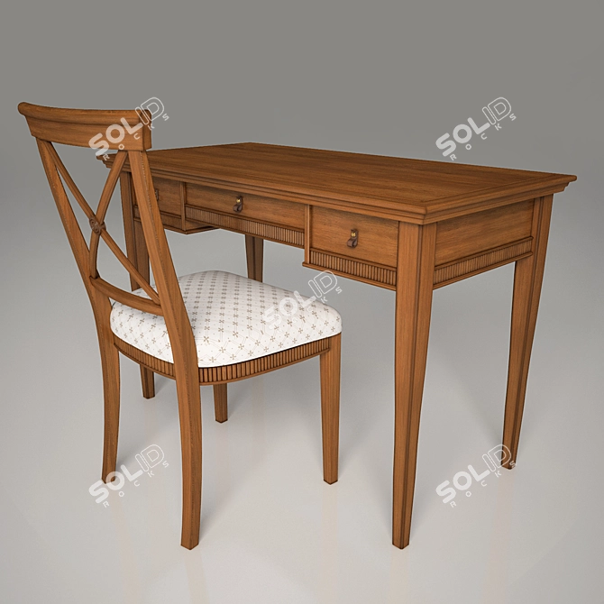 Desideri Console by Tosato 3D model image 1